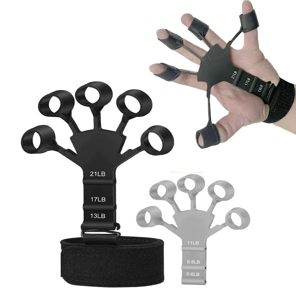 Gripster strengthener finger stretcher hand gripper