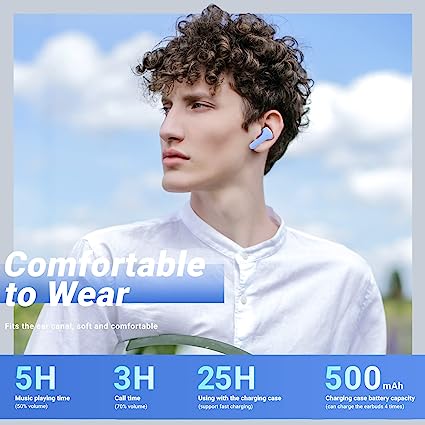 Air31 Bluetooth Wireless Crystal Earbuds