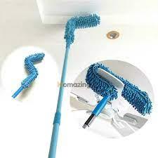 Microfiber Duster Extendable With 2m Extra Long Handle, Bendable Head, Washable Feather Dusters For Cleaning Ceilings Fans